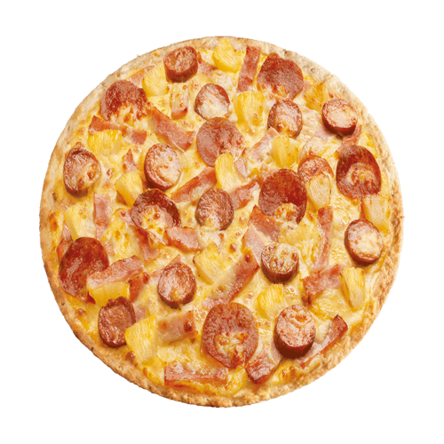 Pizza Thịt Nguội Xúc Xích - aloha Pizza Thịt Nguội Xúc Xích - aloha